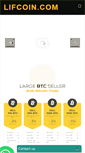 Mobile Screenshot of lifcoin.com